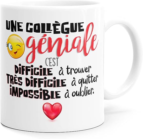 🔥 TITRE 👉 🔥 Mug humour travail – Cadeau parfait pour collègue drôle | Idée cadeau bureau originale