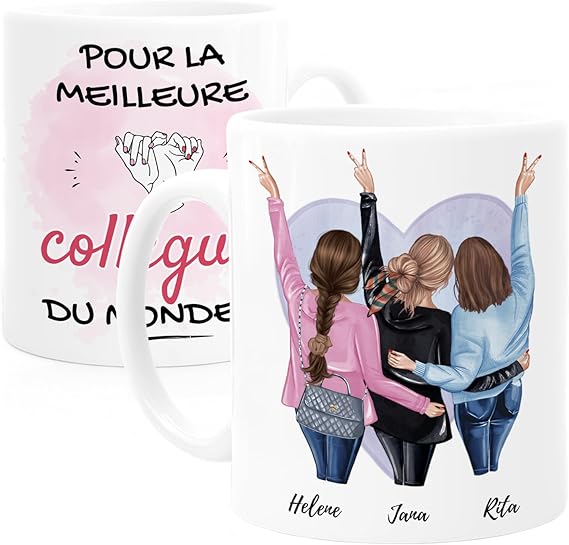 🔥 TITRE 👉 🔥 Mug humour travail – Cadeau parfait pour collègue drôle | Idée cadeau bureau originale