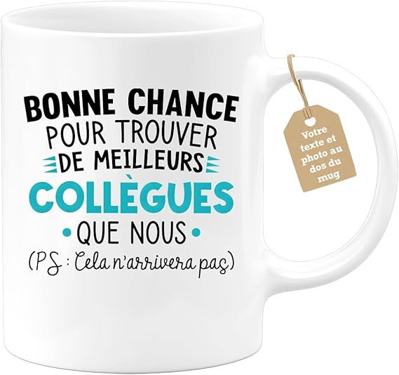 🔥 TITRE 👉 🔥 Mug humour travail – Cadeau parfait pour collègue drôle | Idée cadeau bureau originale